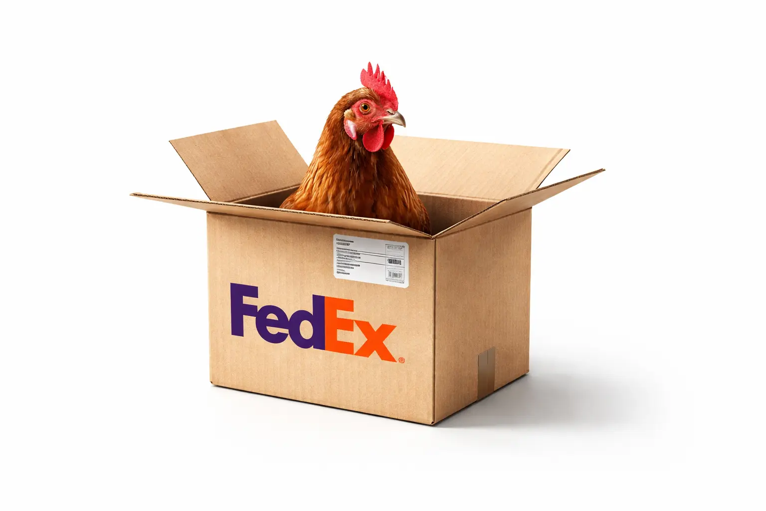 Reclama FedEx oul sau gaina marketing creativ.